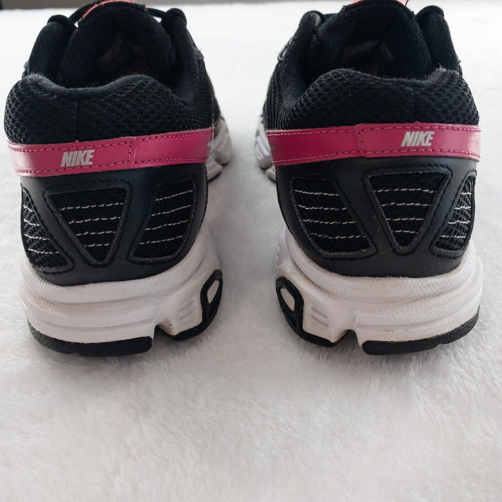 Nike Downshifter 5 Running Shoes Womens 9 Black Pink Sneaker 5357571-004 - Picture 5 of 9